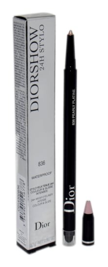 Водостойкая подводка для глаз 836 Pearly Platin 0,2G Dior Diorshow 24H Stylo 
Водостойкая подводка для глаз 836 Pearly Platin 0,2G Dior Diorshow 24H Stylo