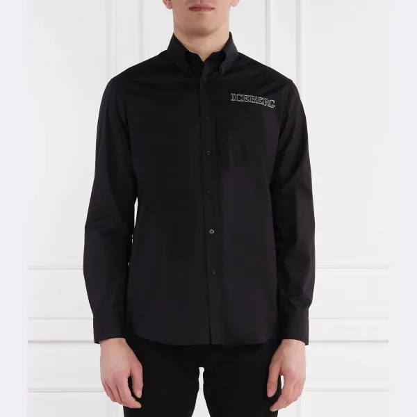 Рубашка стандартного кроя Iceberg, черный
Рубашка стандартного кроя Iceberg, черный
