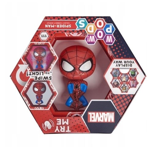 Коллекционная фигурка Человека-паука, светящаяся WOW PODS Spider-Man, Коричневый, Коллекционная фигурка Человека-паука, светящаяся WOW PODS Spider-Man
Коллекционная фигурка Человека-паука, светящаяся WOW PODS Spider-Man, Коричневый, Коллекционная фигурка Человека-паука, светящаяся WOW PODS Spider-Man
