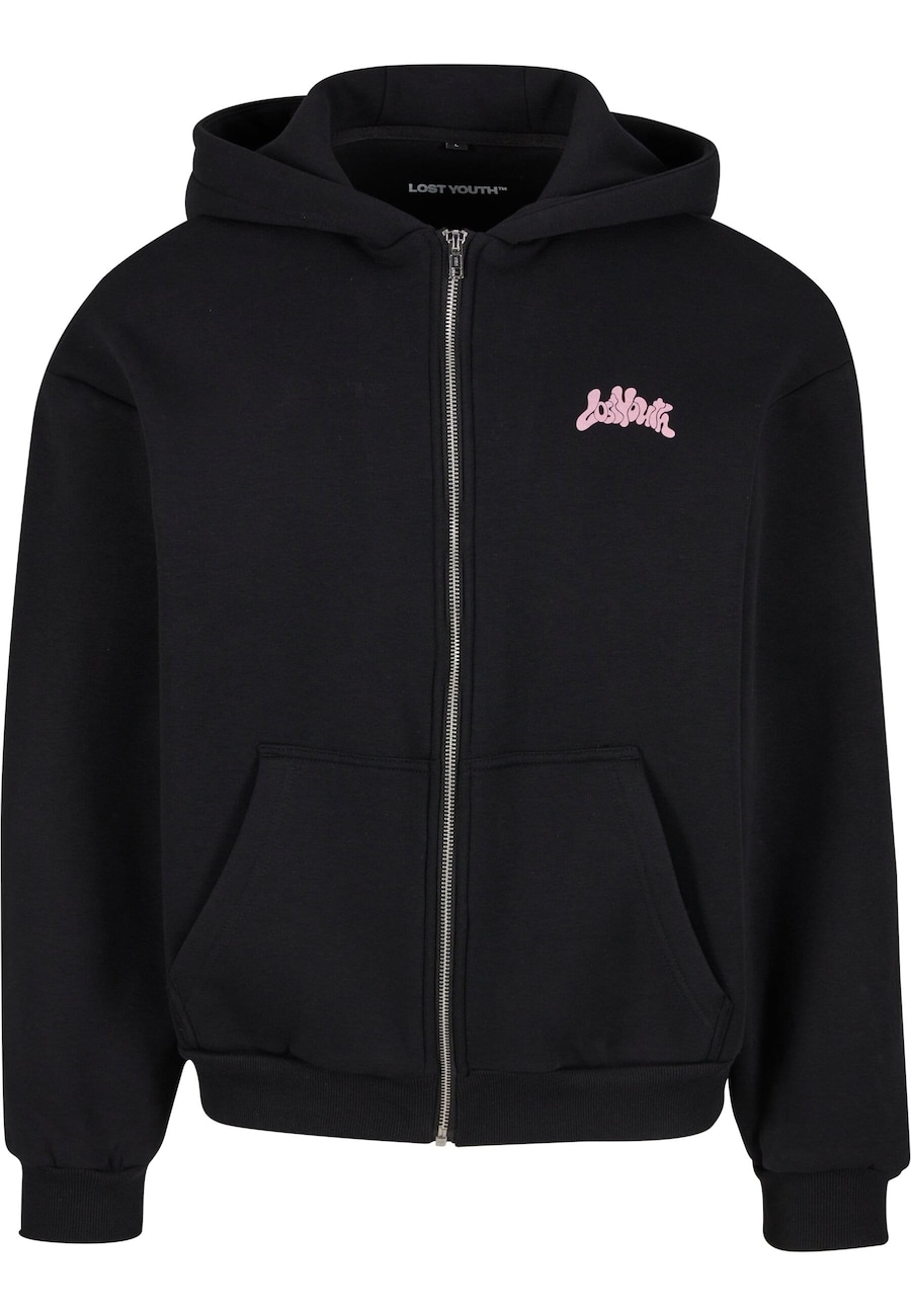 Толстовка с капюшоном на молнии Lost Youth Responsibly Irresponsible, черный
Толстовка с капюшоном на молнии Lost Youth Responsibly Irresponsible, черный