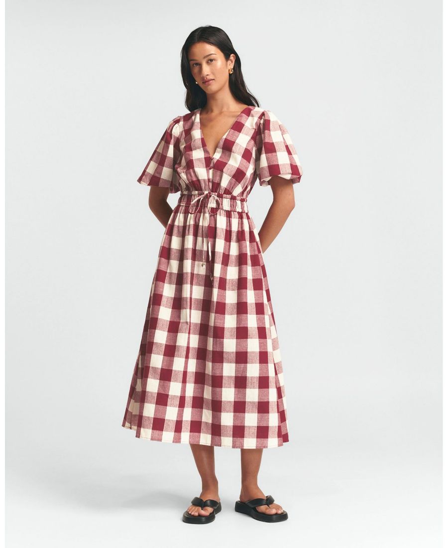 Женское миди-платье Rowley ST MRLO, Berry gingham
Женское миди-платье Rowley ST MRLO, Berry gingham