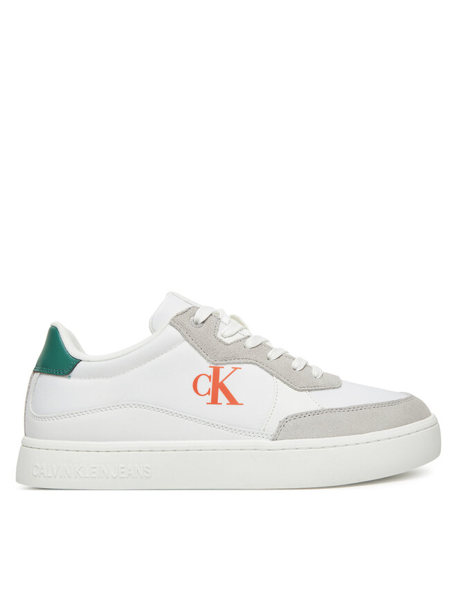 Кроссовки Classic Cupsole Mg Nylon Mix YM0YM01304 Calvin Klein Jeans, белый 
Кроссовки Classic Cupsole Mg Nylon Mix YM0YM01304 Calvin Klein Jeans, белый
