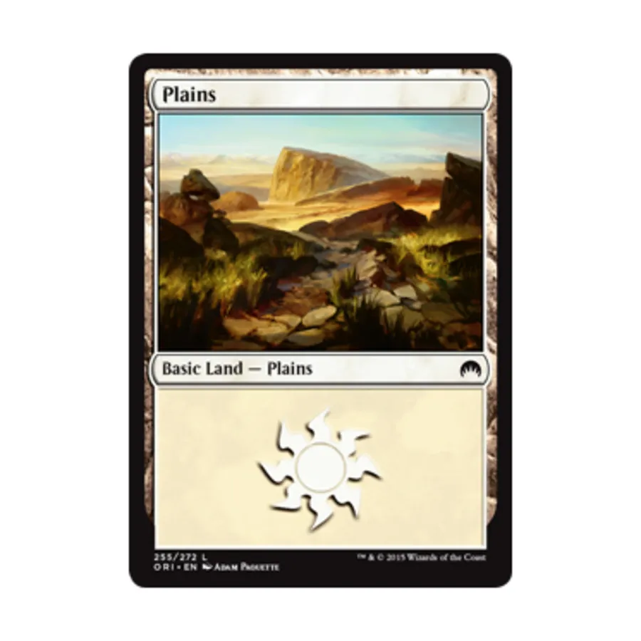 CCG Равнины № 255 (С), MTG - Magic Origins
CCG Равнины № 255 (С), MTG - Magic Origins