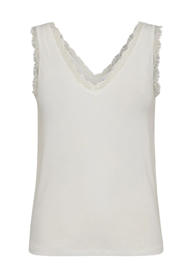 Топ "nubowie" с v-образным вырезом кружевной Nümph, цвет 9001 cloud dancer 
Топ "nubowie" с v-образным вырезом кружевной Nümph, цвет 9001 cloud dancer