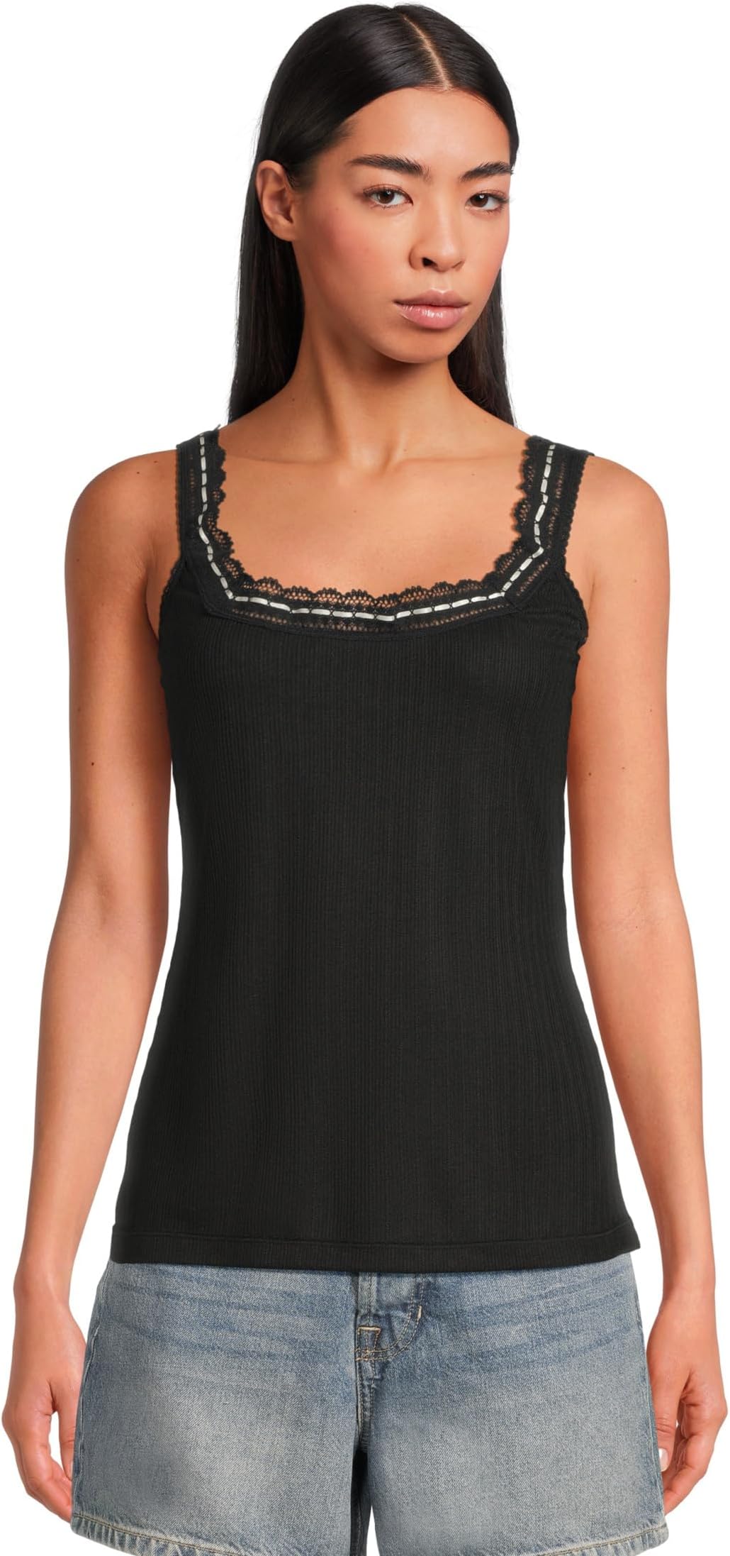 Топ Free People Only You Tank, черный
Топ Free People Only You Tank, черный