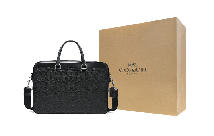 COACH Кожаный портфель для ноутбука
COACH Кожаный портфель для ноутбука