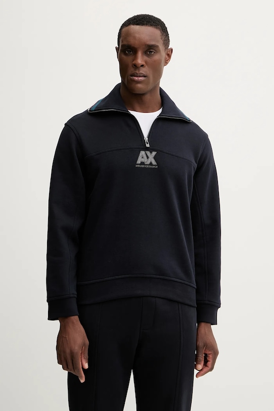 Хлопковая толстовка Armani Exchange, темно-синий
Хлопковая толстовка Armani Exchange, темно-синий