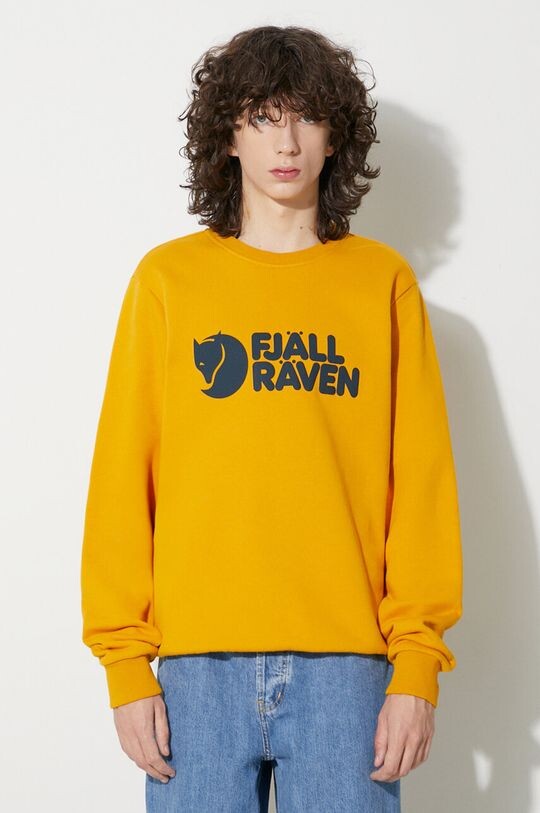 Хлопковая толстовка Fjallraven, желтый
Хлопковая толстовка Fjallraven, желтый