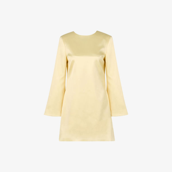 Платье мини Malina Elna из атласа с бантом, желтый
Платье мини Malina Elna из атласа с бантом, желтый