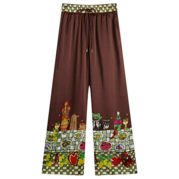 Шелковые брюки Фредо Alémais, Chocolate
Шелковые брюки Фредо Alémais, Chocolate