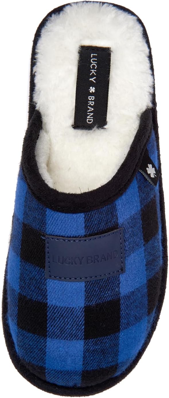 Домашние тапочки Lucky Brand для мальчиков с клетчатым узором - уют и комфорт с стильным клетчатым дизайном, Royal
Домашние тапочки Lucky Brand для мальчиков с клетчатым узором - уют и комфорт с стильным клетчатым дизайном, Royal