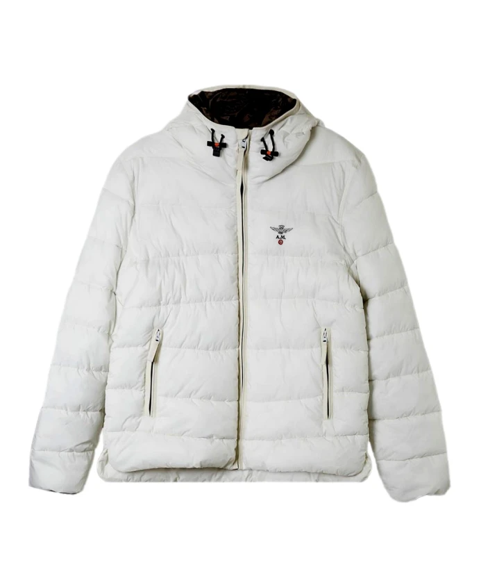 Утепленная куртка с капюшоном рипстоп Aeronautica Militare, белый
Утепленная куртка с капюшоном рипстоп Aeronautica Militare, белый