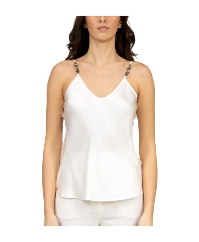 Атласное платье-комбинация с V-образным вырезом Max Mara, белый
Атласное платье-комбинация с V-образным вырезом Max Mara, белый