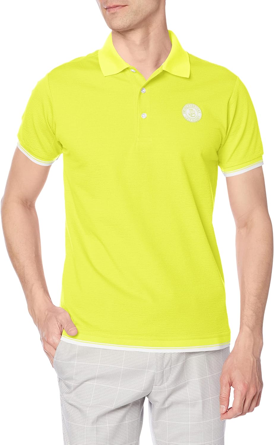 Мужская трикотажная рубашка-поло с коротким рукавом Jack Bunny 262-2160301 (46G, трикотажная футбольная форма) / Одежда для гольфа, лайм
Мужская трикотажная рубашка-поло с коротким рукавом Jack Bunny 262-2160301 (46G, трикотажная футбольная форма) / Одежда для гольфа, лайм