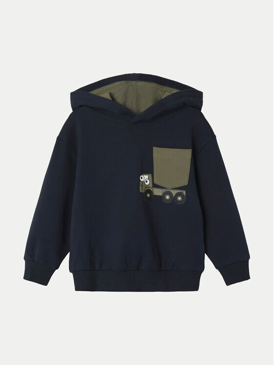 Толстовка обычного кроя Name It, синий 
Толстовка обычного кроя Name It, синий