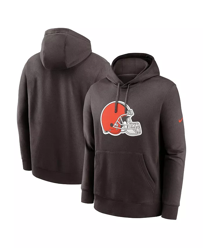 Мужская коричневая толстовка с капюшоном Cleveland Browns Club Logo Pullover Hoodie Nike
Мужская коричневая толстовка с капюшоном Cleveland Browns Club Logo Pullover Hoodie Nike