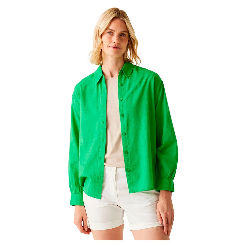 Рубашка с длинным рукавом Regatta Primevere II, зеленый
Рубашка с длинным рукавом Regatta Primevere II, зеленый