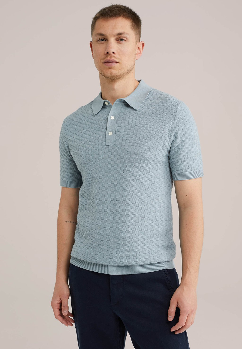 Рубашка поло WE Fashion, зеленый/синий
Рубашка поло WE Fashion, зеленый/синий