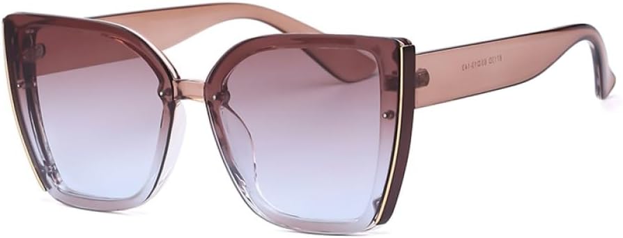 Солнцезащитные очки большого размера 2027 года для женщин, модные солнцезащитные очки в крупной квадратной оправе для мужчин, ретро-очки «кошачий глаз» MTZJH, Brown Blue
Солнцезащитные очки большого размера 2027 года для женщин, модные солнцезащитные очки в крупной квадратной оправе для мужчин, ретро-очки «кошачий глаз» MTZJH, Brown Blue