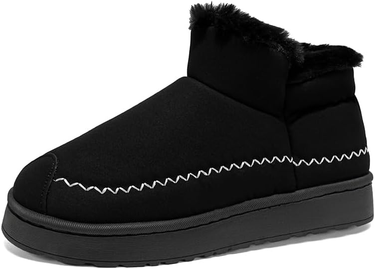 Зимние ботильоны с утеплителем из меха, замшевые слипоны для снега, декоративная строчка, подошва на платформе, доступны в бежевом и черном цвете Generic
Зимние ботильоны с утеплителем из меха, замшевые слипоны для снега, декоративная строчка, подошва на платформе, доступны в бежевом и черном цвете Generic