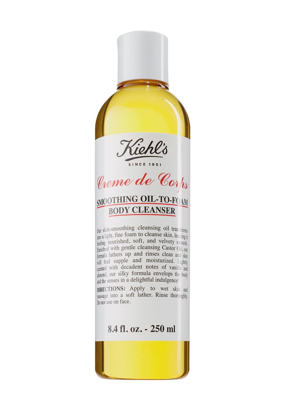 Очищающее средство для тела с разглаживающим маслом и пенкой Kiehl's
Очищающее средство для тела с разглаживающим маслом и пенкой Kiehl's