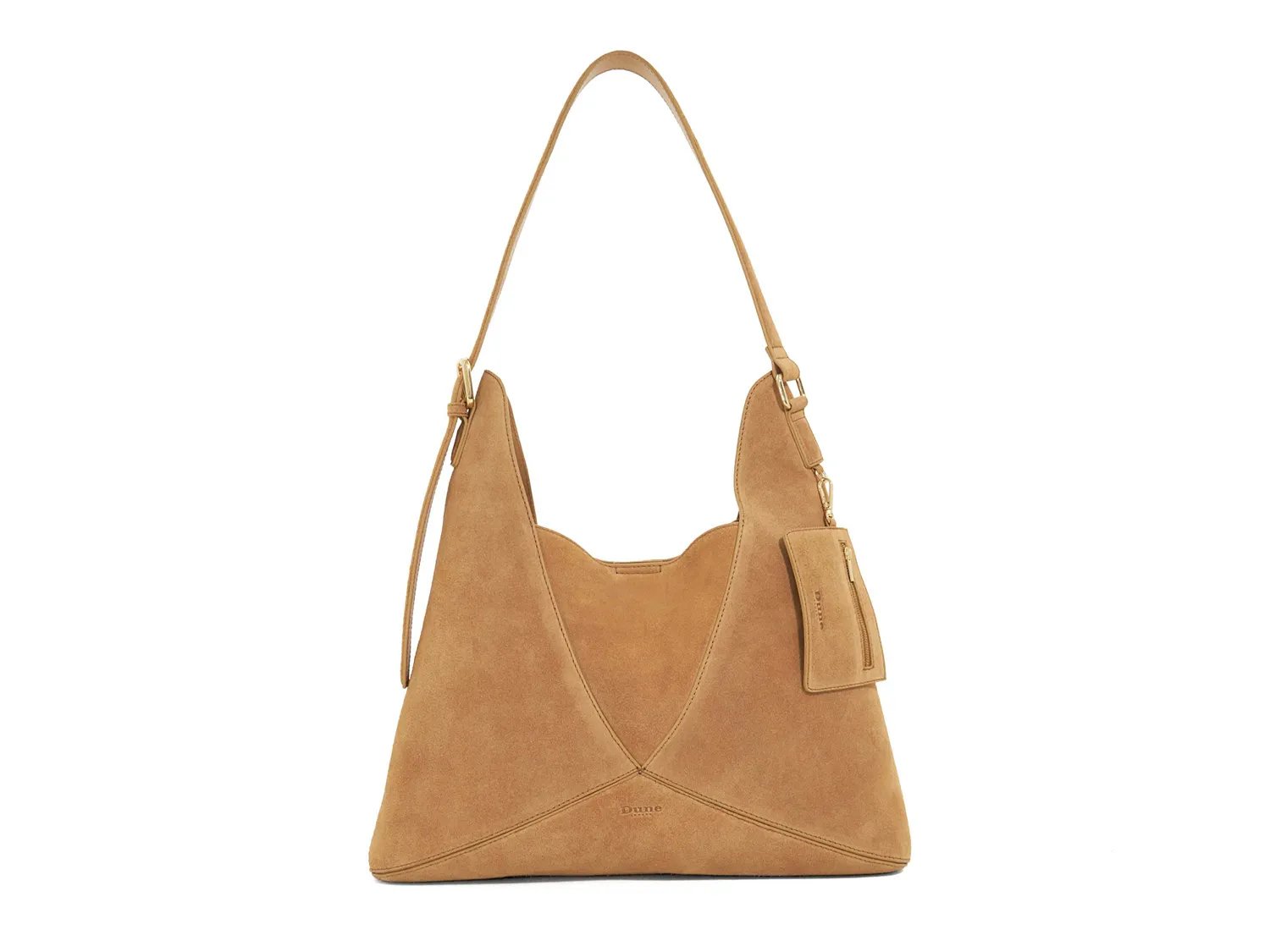 Сумка хобо Dune London Dearest Hobo Bag, Tan Suede
Сумка хобо Dune London Dearest Hobo Bag, Tan Suede