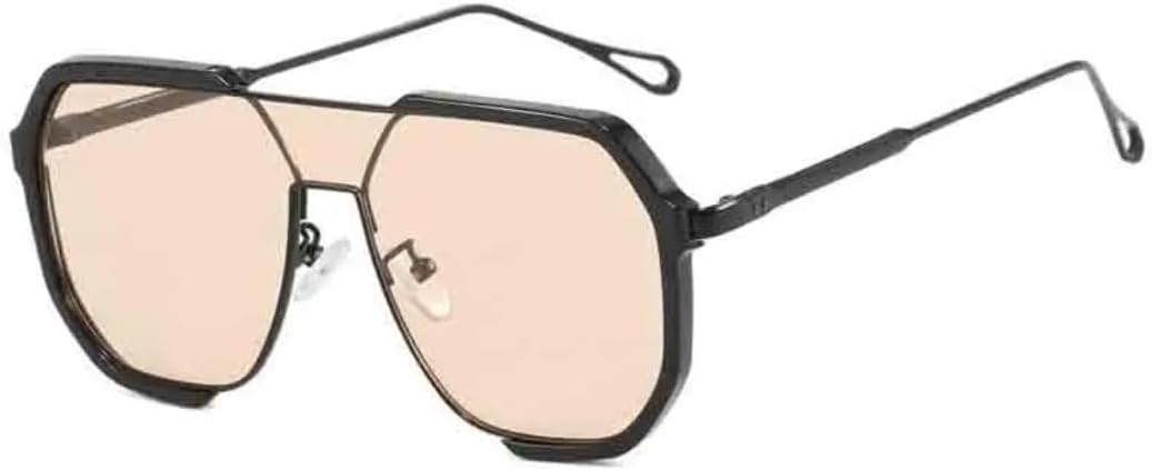 Солнцезащитные очки с защитой UV400 | Увеличенная цельная металлическая оправа | Для женщин и мужчин | Для занятий спортом на открытом воздухе и вождения DSVIGF, Black Champagne
Солнцезащитные очки с защитой UV400 | Увеличенная цельная металлическая оправа | Для женщин и мужчин | Для занятий спортом на открытом воздухе и вождения DSVIGF, Black Champagne