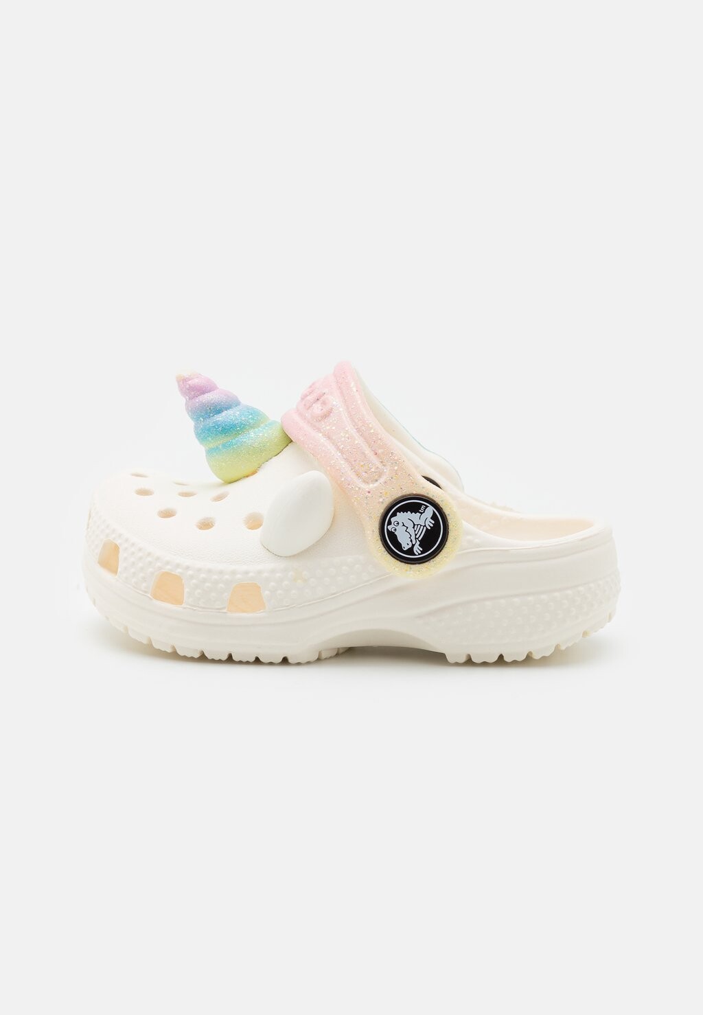 Шлепанцы CLASSIC IAM RAINBOW UNICORN Crocs, цвет chalk
Шлепанцы CLASSIC IAM RAINBOW UNICORN Crocs, цвет chalk