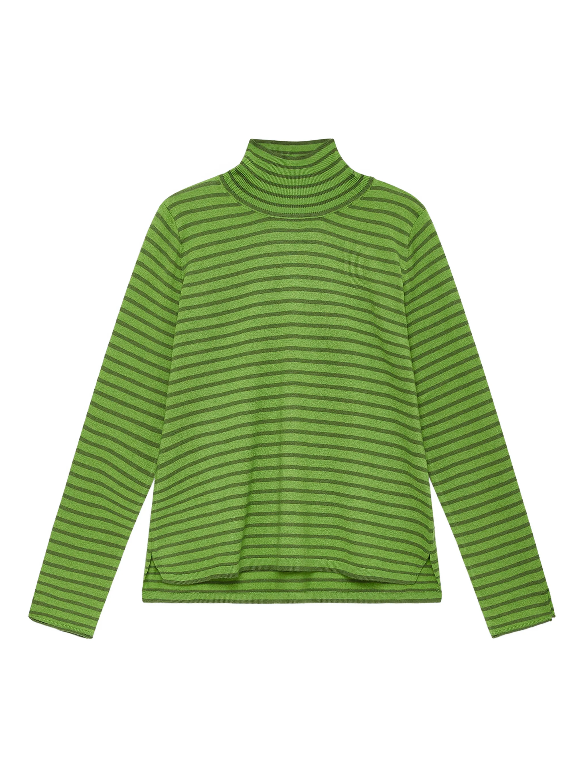 Полосатый топ с высоким воротником Maliparmi, зеленый
Полосатый топ с высоким воротником Maliparmi, зеленый