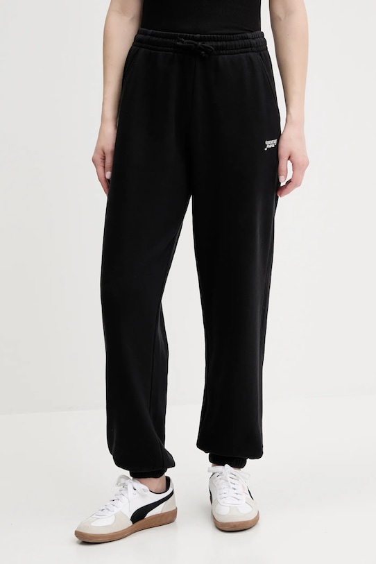 Хлопковые спортивные брюки Tommy Jeans, черный
Хлопковые спортивные брюки Tommy Jeans, черный