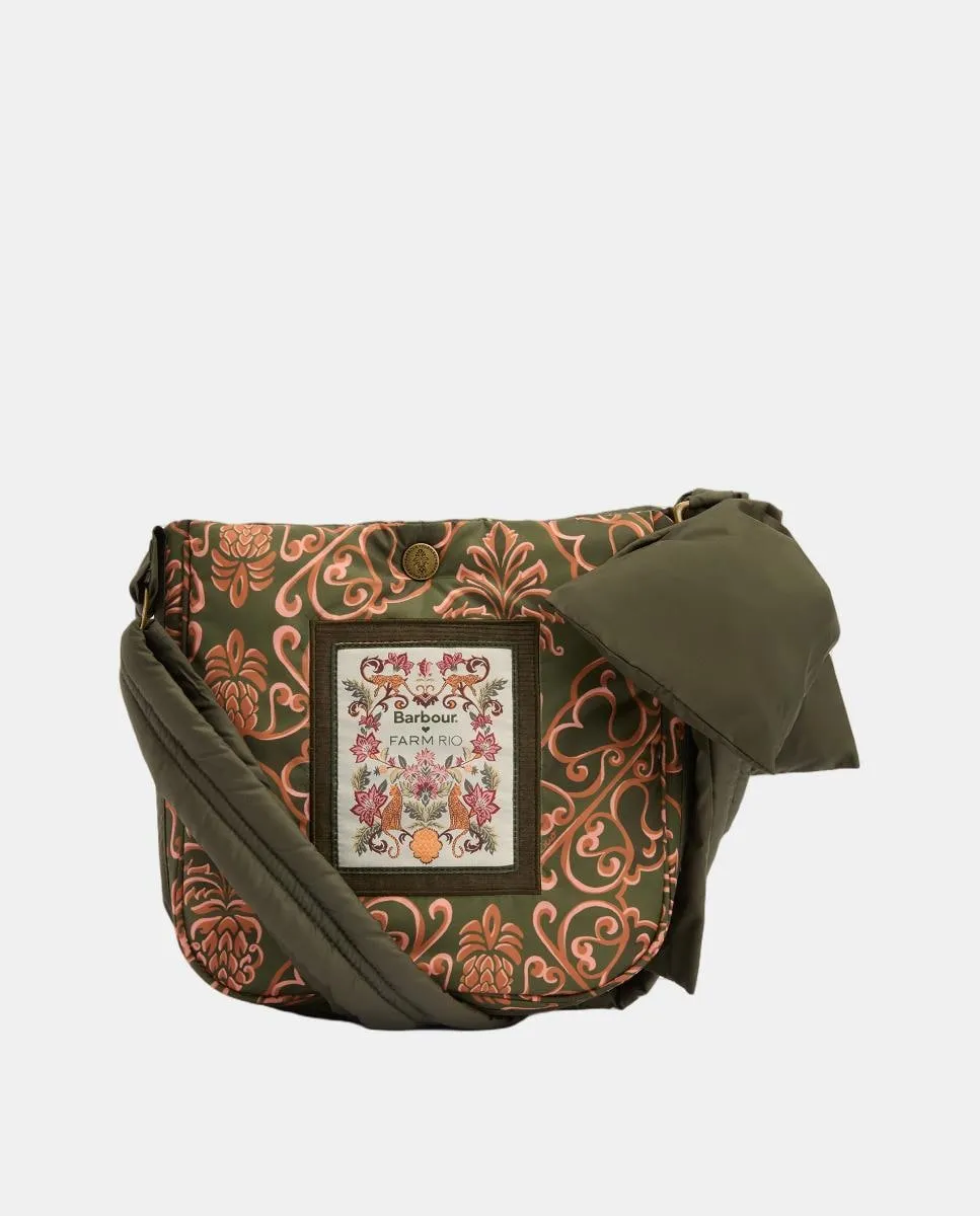 Сумка через плечо с принтом Farm Rio x Barbour, зеленый
Сумка через плечо с принтом Farm Rio x Barbour, зеленый