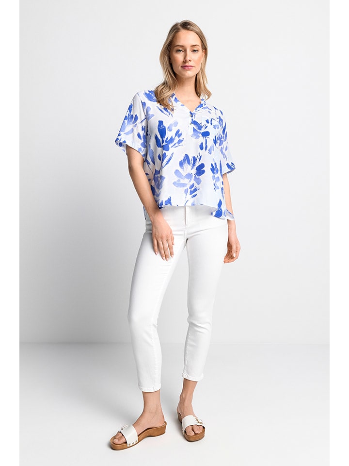 Блузка Rich & Royal, белый/синий
Блузка Rich & Royal, белый/синий