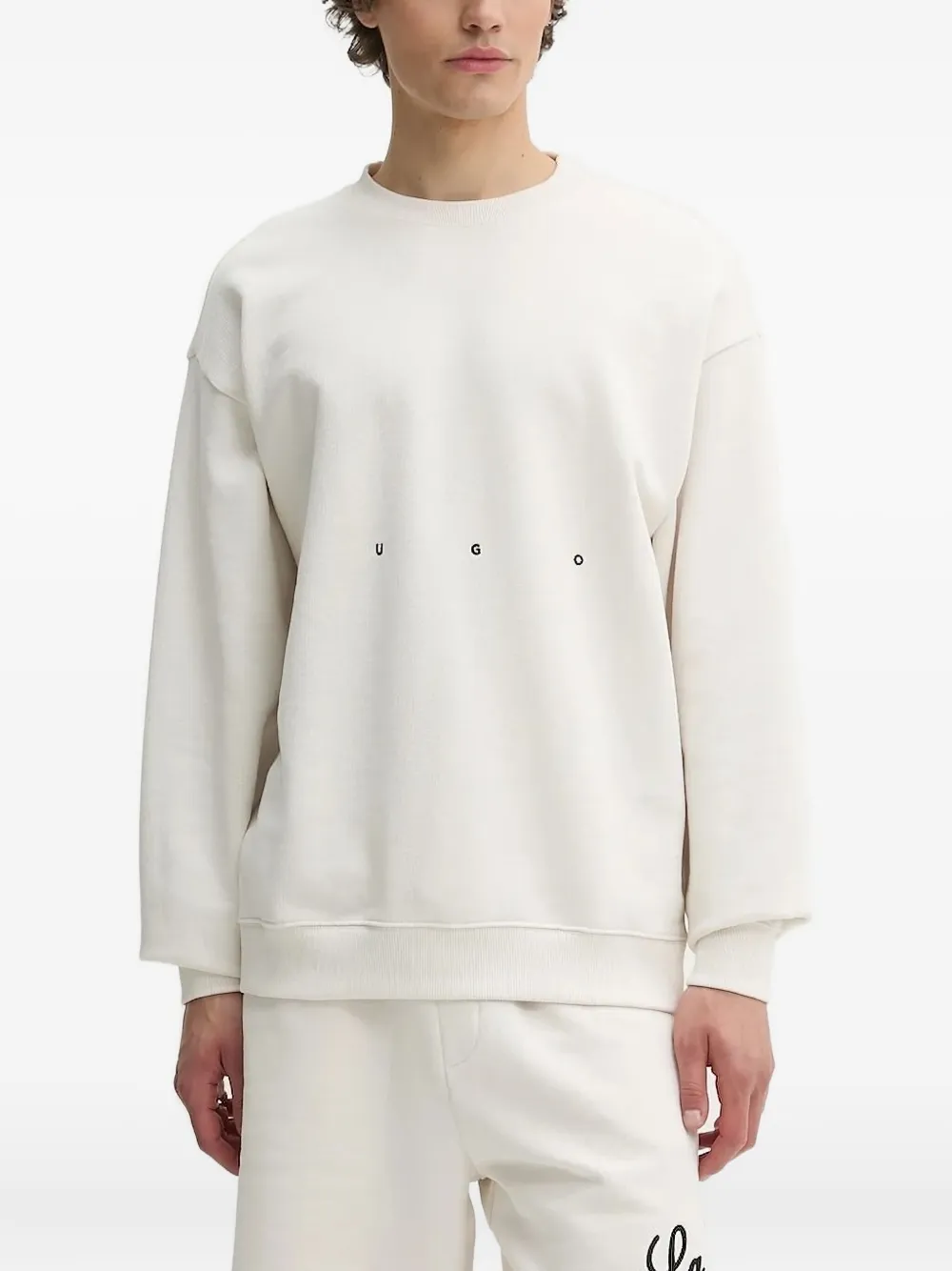 Толстовка с логотипом HUGO, белый
Толстовка с логотипом HUGO, белый