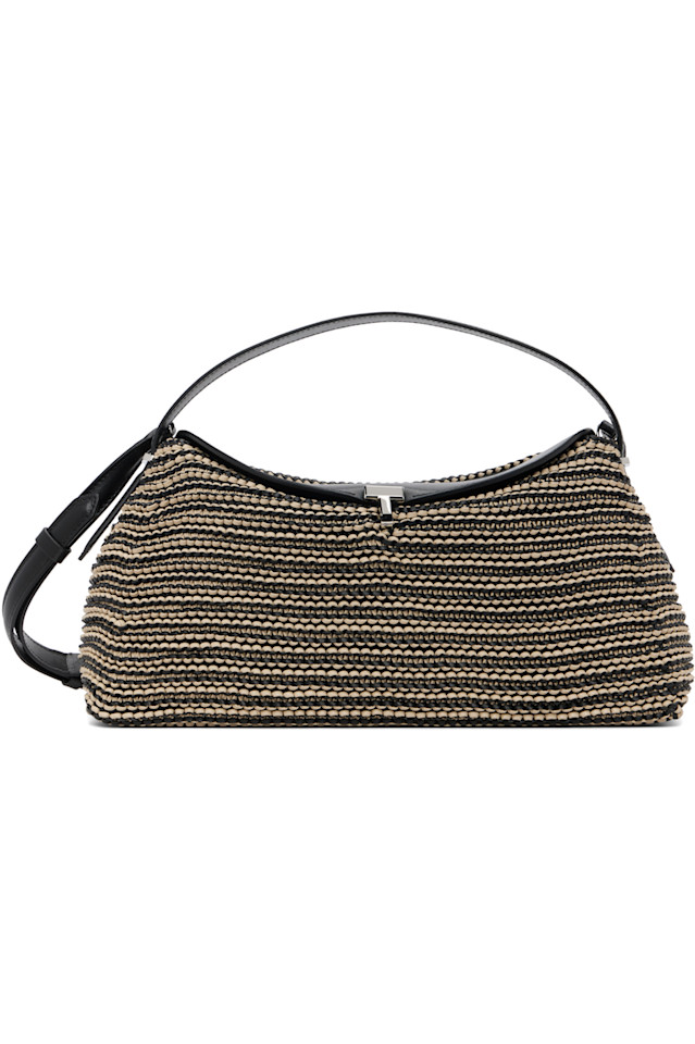 Сумка T-Lock из плетеной кожи Toteme, мультиколор
Сумка T-Lock из плетеной кожи Toteme, мультиколор