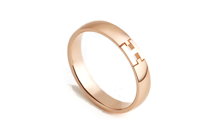 HERMES Ever Herakles Rings Unisex Rose Gold
HERMES Ever Herakles Rings Unisex Rose Gold