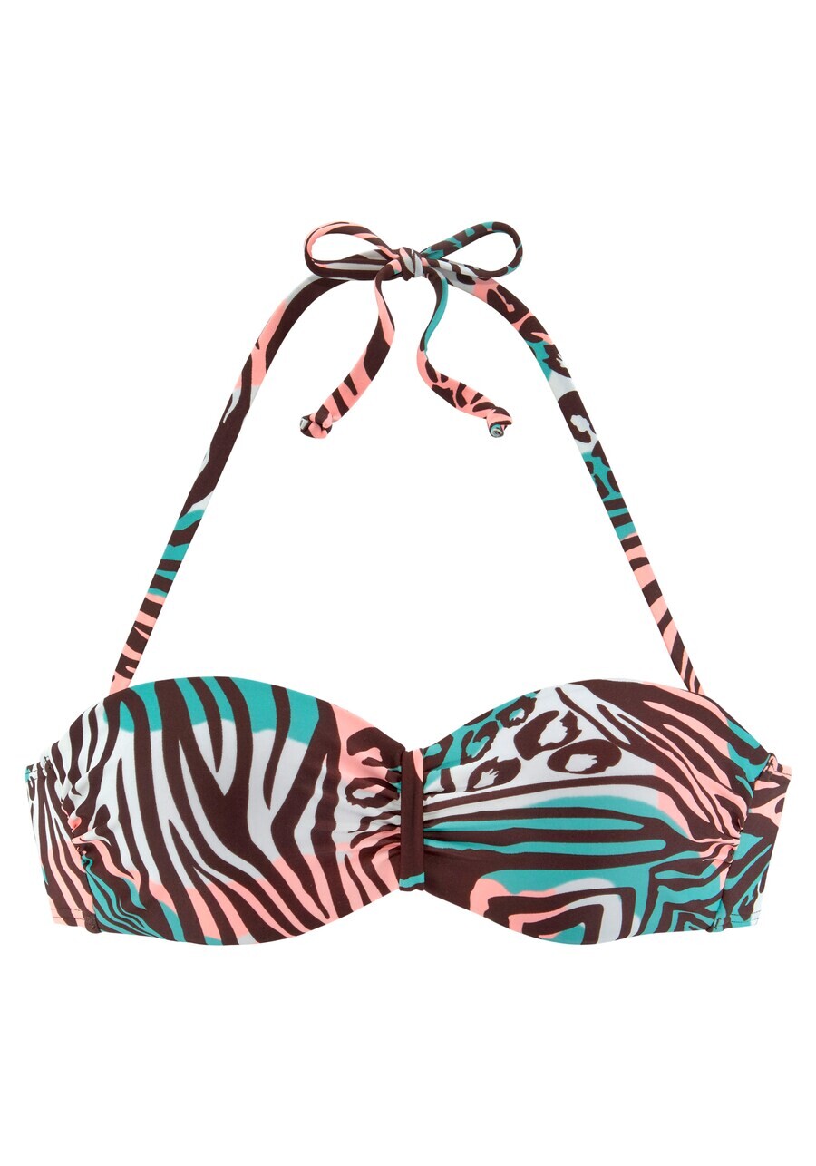 Топ бикини VENICE BEACH Bandeau Bikini Top, зеленый 
Топ бикини VENICE BEACH Bandeau Bikini Top, зеленый