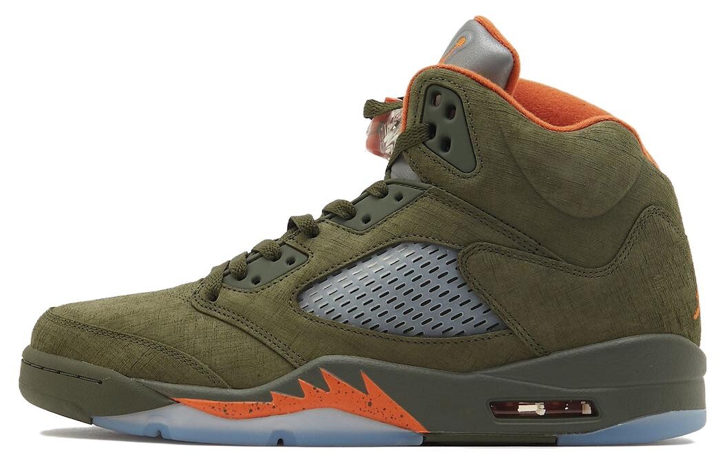 Кроссовки Jordan Air Jordan 5 Vintage Basketball, темно-зеленый
Кроссовки Jordan Air Jordan 5 Vintage Basketball, темно-зеленый
