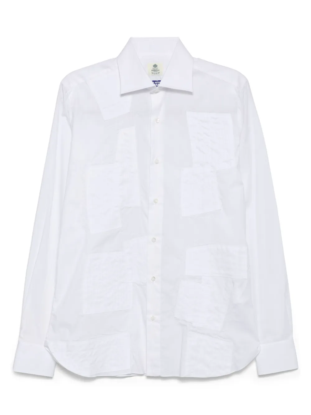 Рубашка в технике пэчворк Junya Watanabe MAN, белый
Рубашка в технике пэчворк Junya Watanabe MAN, белый