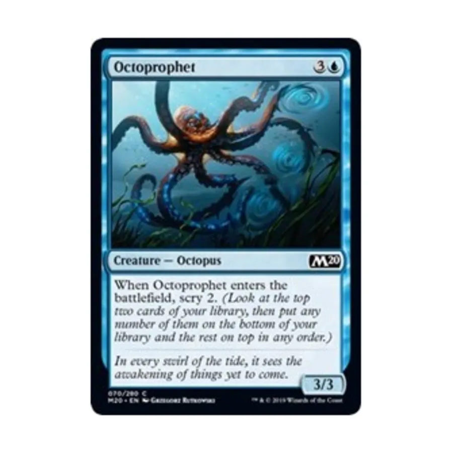 CCG Октопророк (С), MTG - Core Set 2020
CCG Октопророк (С), MTG - Core Set 2020