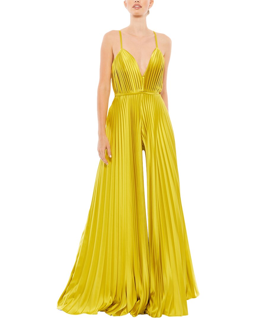 Мак Даггал плиссированный комбинезон с глубоким вырезом и широкими штанинами Mac Duggal, Chartreuse
Мак Даггал плиссированный комбинезон с глубоким вырезом и широкими штанинами Mac Duggal, Chartreuse