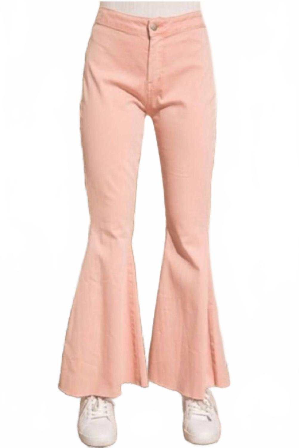 Сладкие душевные расклешенные брюки в оттенке блеш Baevely by Wellmade, Blush
Сладкие душевные расклешенные брюки в оттенке блеш Baevely by Wellmade, Blush