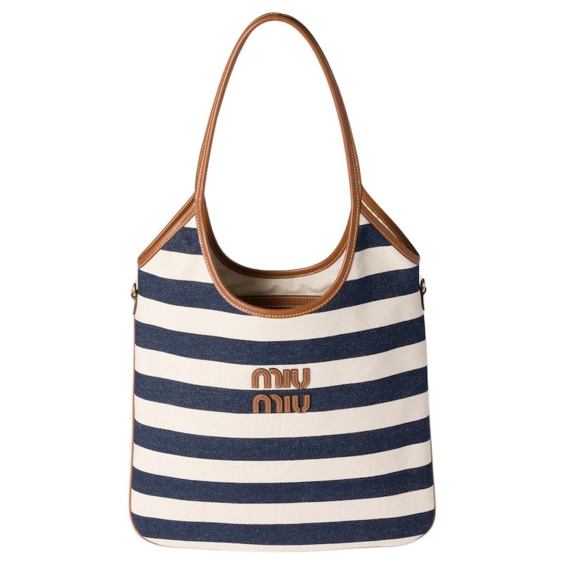 MIU MIU Холщовая сумка-шоппер
MIU MIU Холщовая сумка-шоппер