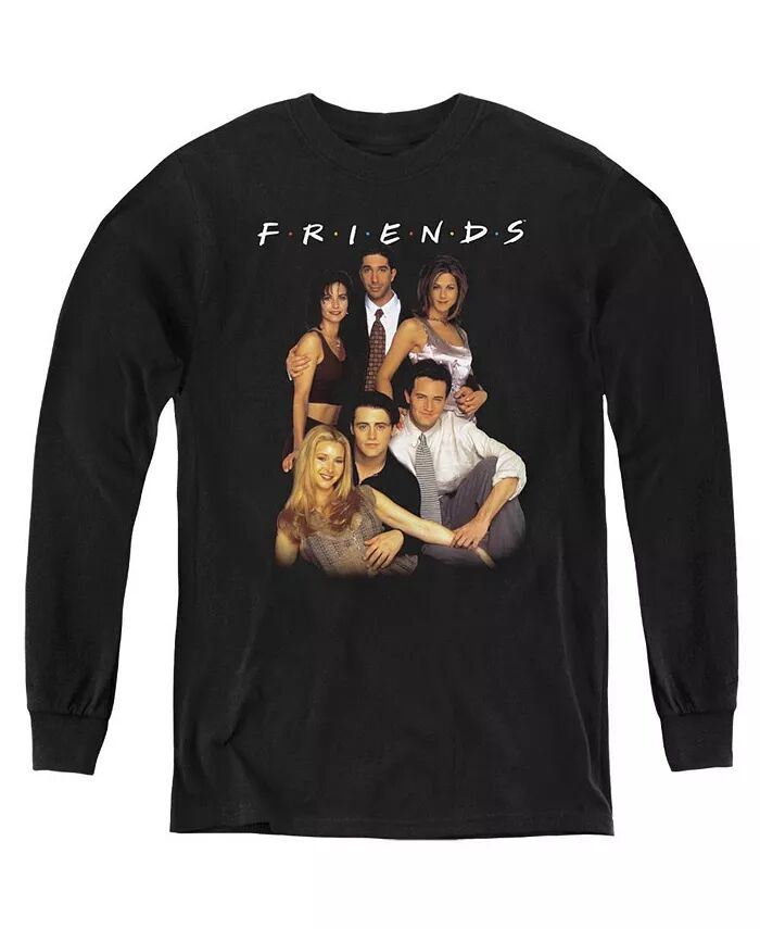 Свитшот с длинным рукавом для мальчиков и молодежи Stand Together Friends, черный
Свитшот с длинным рукавом для мальчиков и молодежи Stand Together Friends, черный