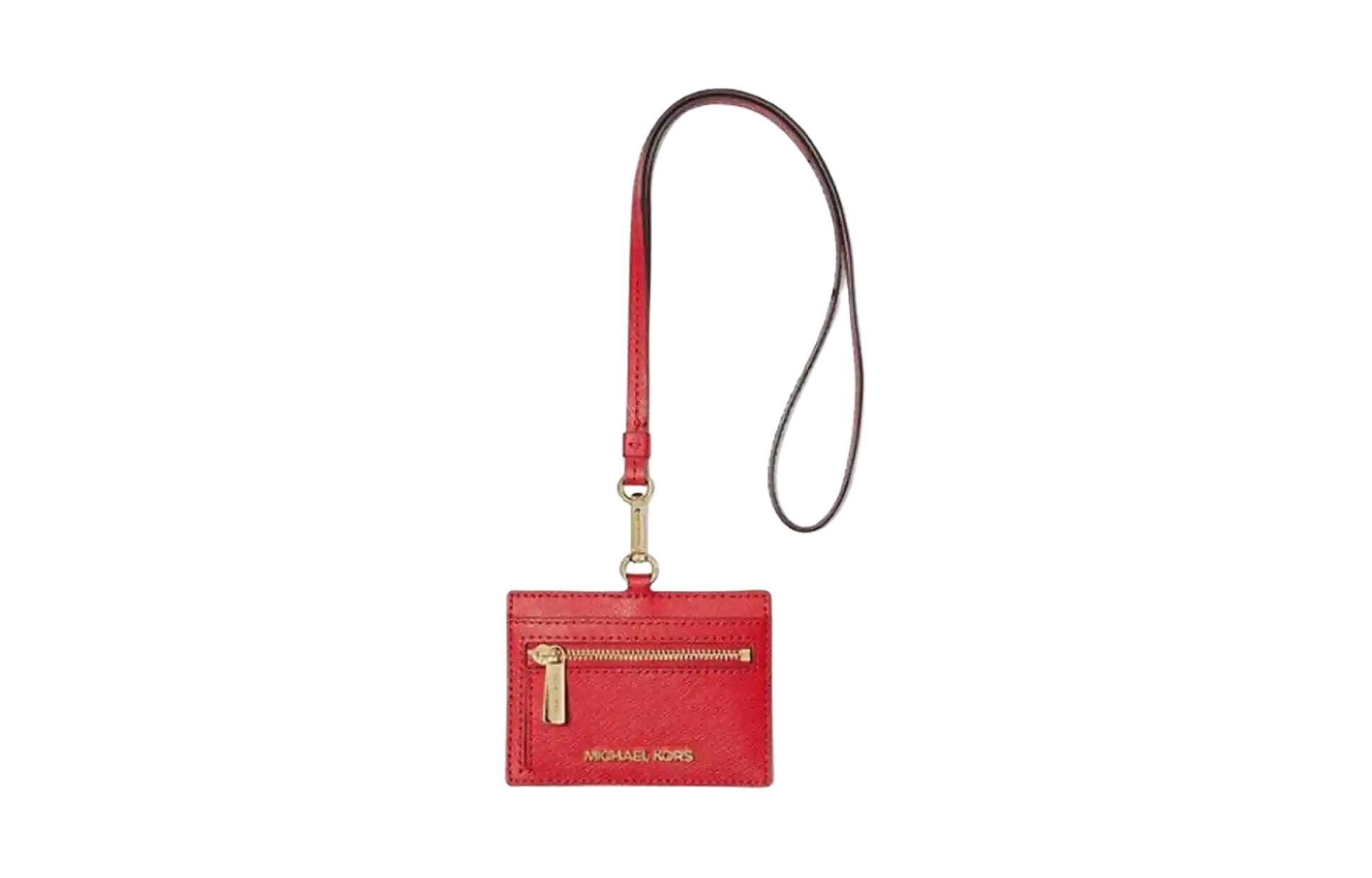 Дорожный кардхолдер из сафьяновой кожи для женщин Ярко-красный MICHAEL KORS
Дорожный кардхолдер из сафьяновой кожи для женщин Ярко-красный MICHAEL KORS
