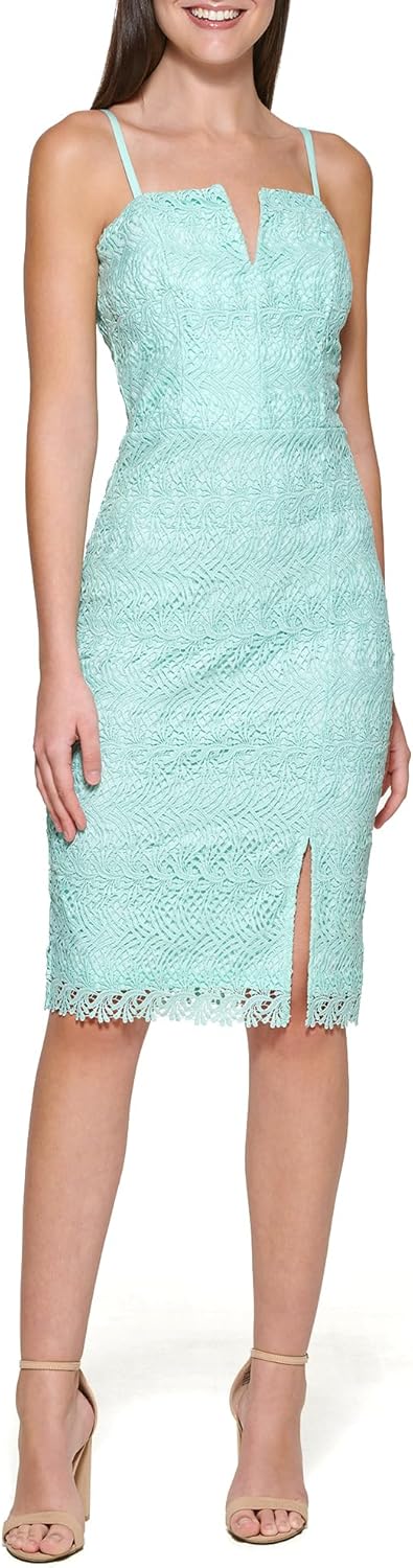 GUESS Женское платье мини без рукавов Chemical Lace, Mint
GUESS Женское платье мини без рукавов Chemical Lace, Mint