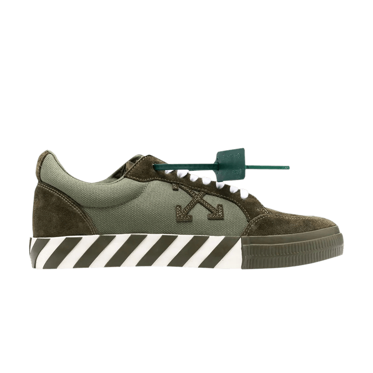 Кроссовки Off-White Off-White Vulc Sneaker 'Military Green', зеленый 
Кроссовки Off-White Off-White Vulc Sneaker 'Military Green', зеленый