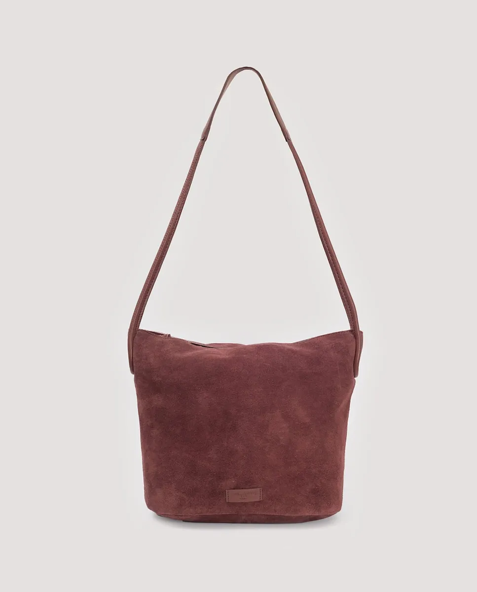 Кожаная сумка-хобо через плечо с застежкой-молнией Nice Things, коричневый
Кожаная сумка-хобо через плечо с застежкой-молнией Nice Things, коричневый