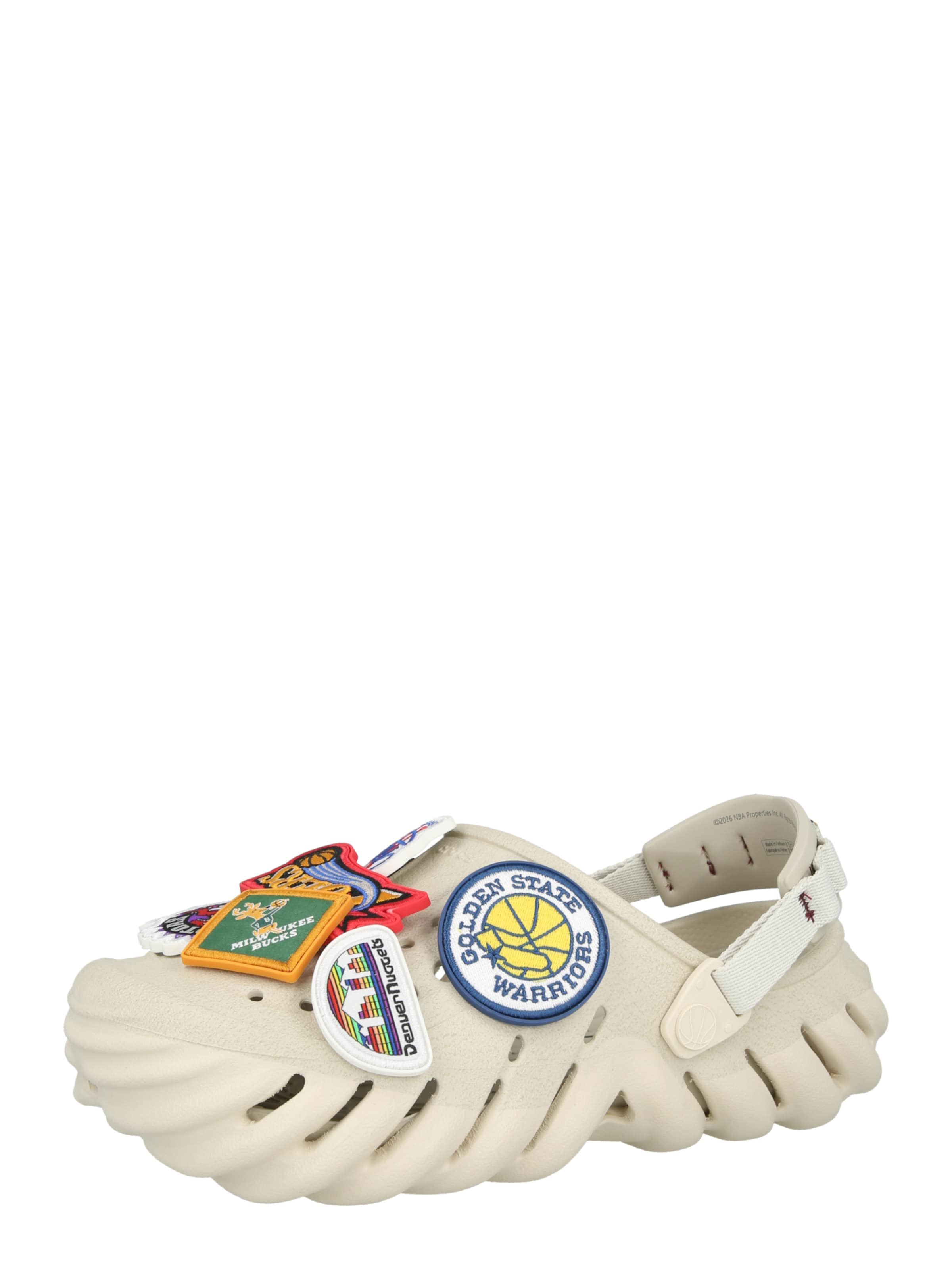 Crocs Сабо 'NBA Echo' в цвете Cream
Crocs Сабо 'NBA Echo' в цвете Cream