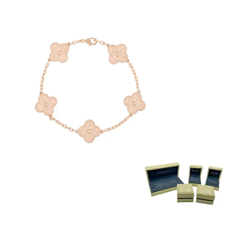 Van Cleef & Arpels Браслет Alhambra Four Leaf Lucky Series 18K Gold для женщин
Van Cleef & Arpels Браслет Alhambra Four Leaf Lucky Series 18K Gold для женщин