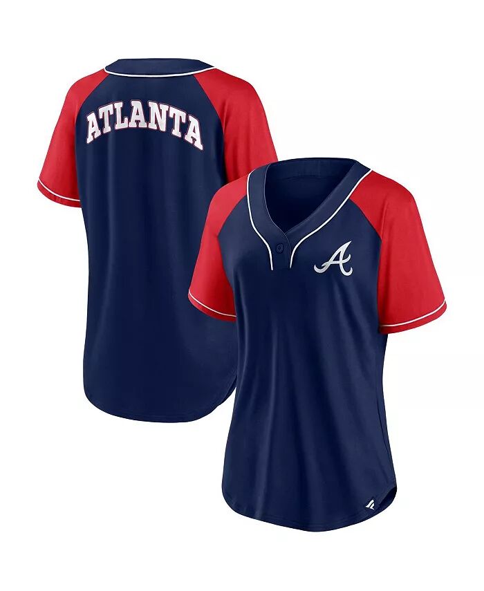 Женская темно-синяя футболка Atlanta Braves Ultimate Style Raglan с V-образным вырезом Fanatics
Женская темно-синяя футболка Atlanta Braves Ultimate Style Raglan с V-образным вырезом Fanatics